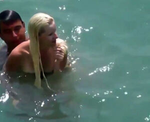 Russian naturists, hookup in water compilation