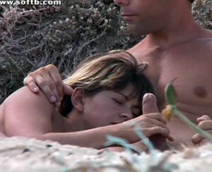 French swinger couples caught at Cap D'agde beach