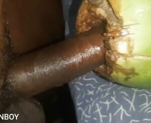 SoloTeenboy ravages a COCONUT Fuck-hole this time