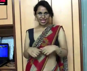 Indian aunty training orgy unsheathing her hooters