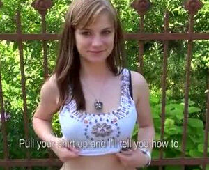 See the best girlfriend public breast f*ck with nubile honey